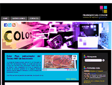 Tablet Screenshot of colorplus.blogfranquicia.com